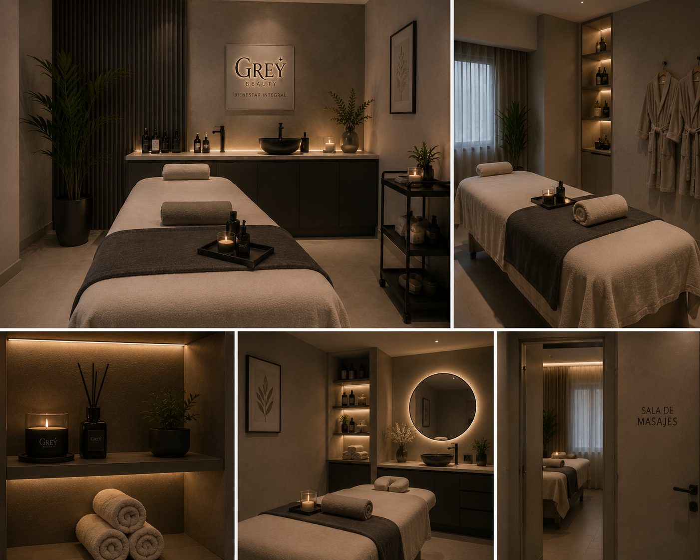Sala de masajes GREY Beauty